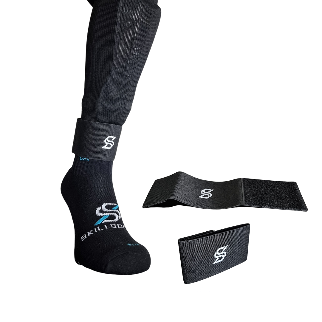 SkillStays: Black - Shin Guard Stays